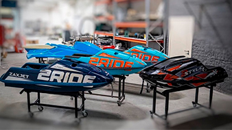  For the first time, custom jet skis will be presented at the exhibition!